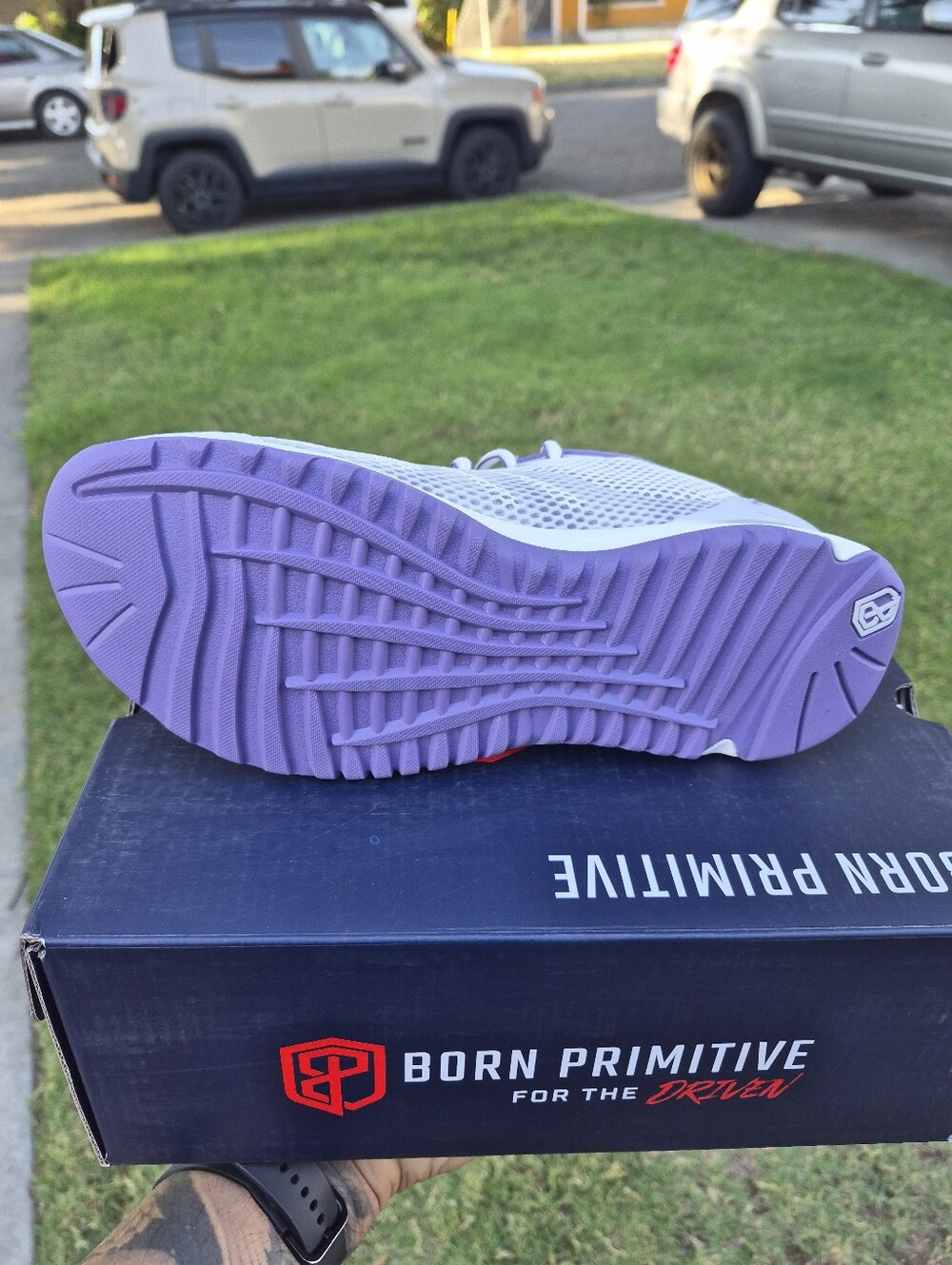 Born Primitive Savage 1 Womans Vapor Grape  Athletic Shoes - Picture 3 of 5